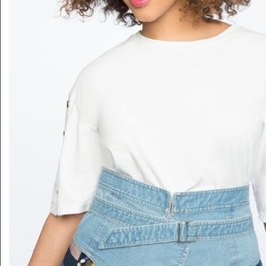 ELOQUII DENIM BELT